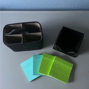 Like New Office organizer desk set